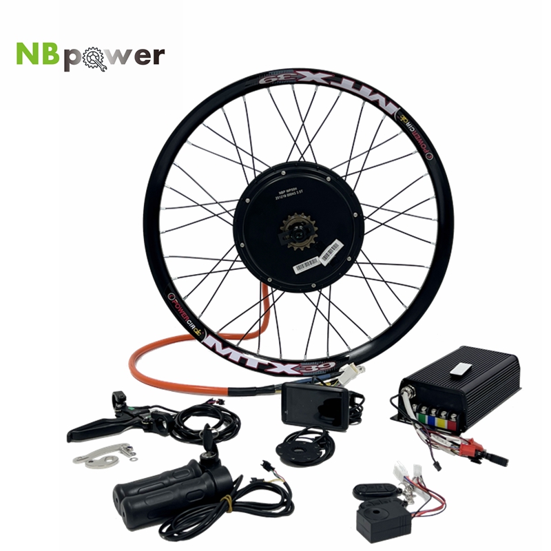 5000W Hub Motor Kit 72V - Kit de Conversión de Motor para