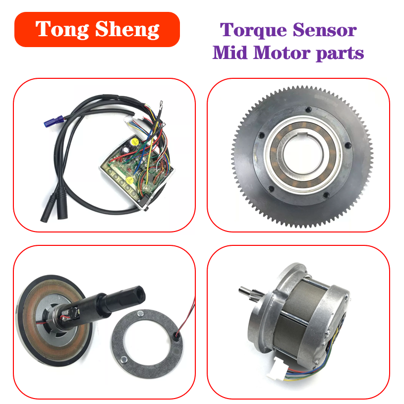 Torque Sensor Mid Drive Motor Kit - Tongsheng TSDZ2 Kit de conversión de