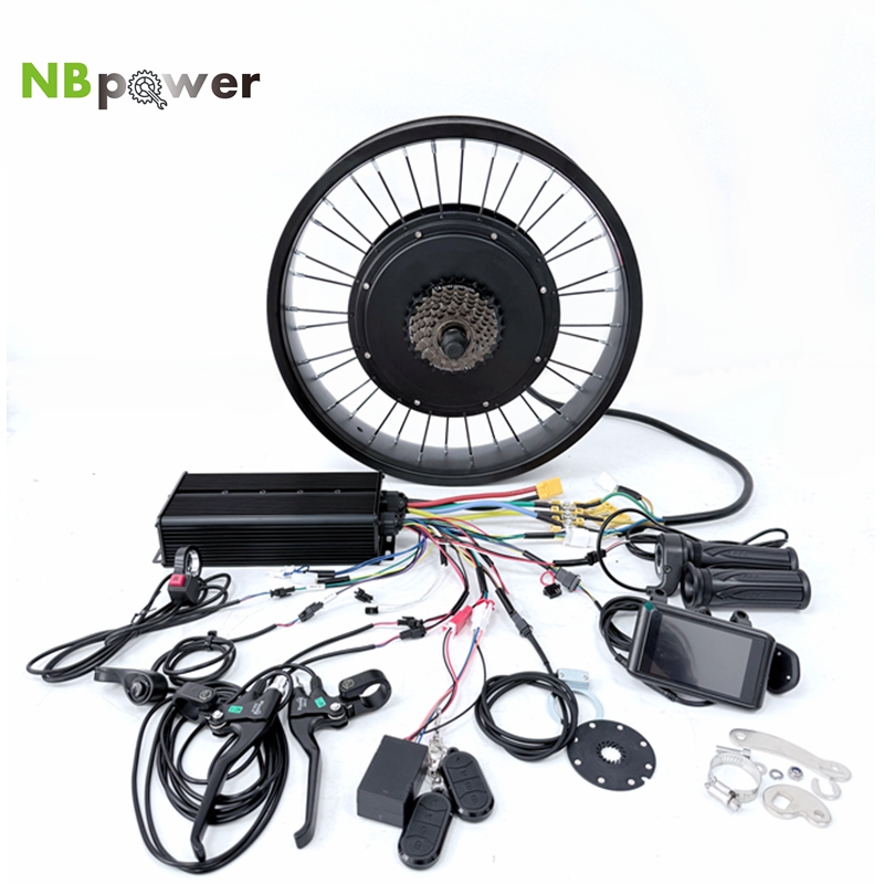 5000W Hub Motor Kit 72V - Kit de conversión NBpower para bicicleta
