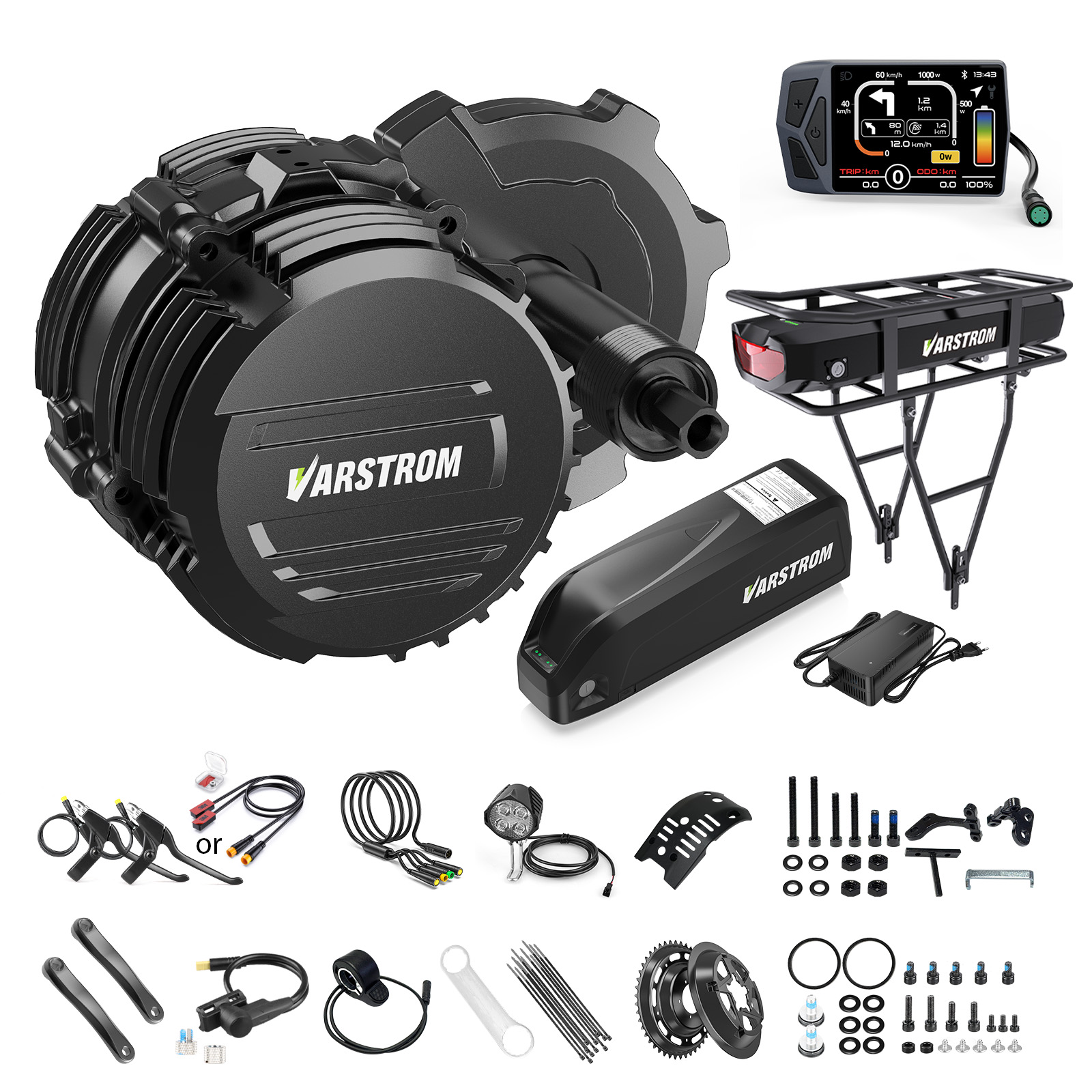 Torque Sensor Mid Drive Motor Kit - [EN STOCK EN EE. UU.] Kit
