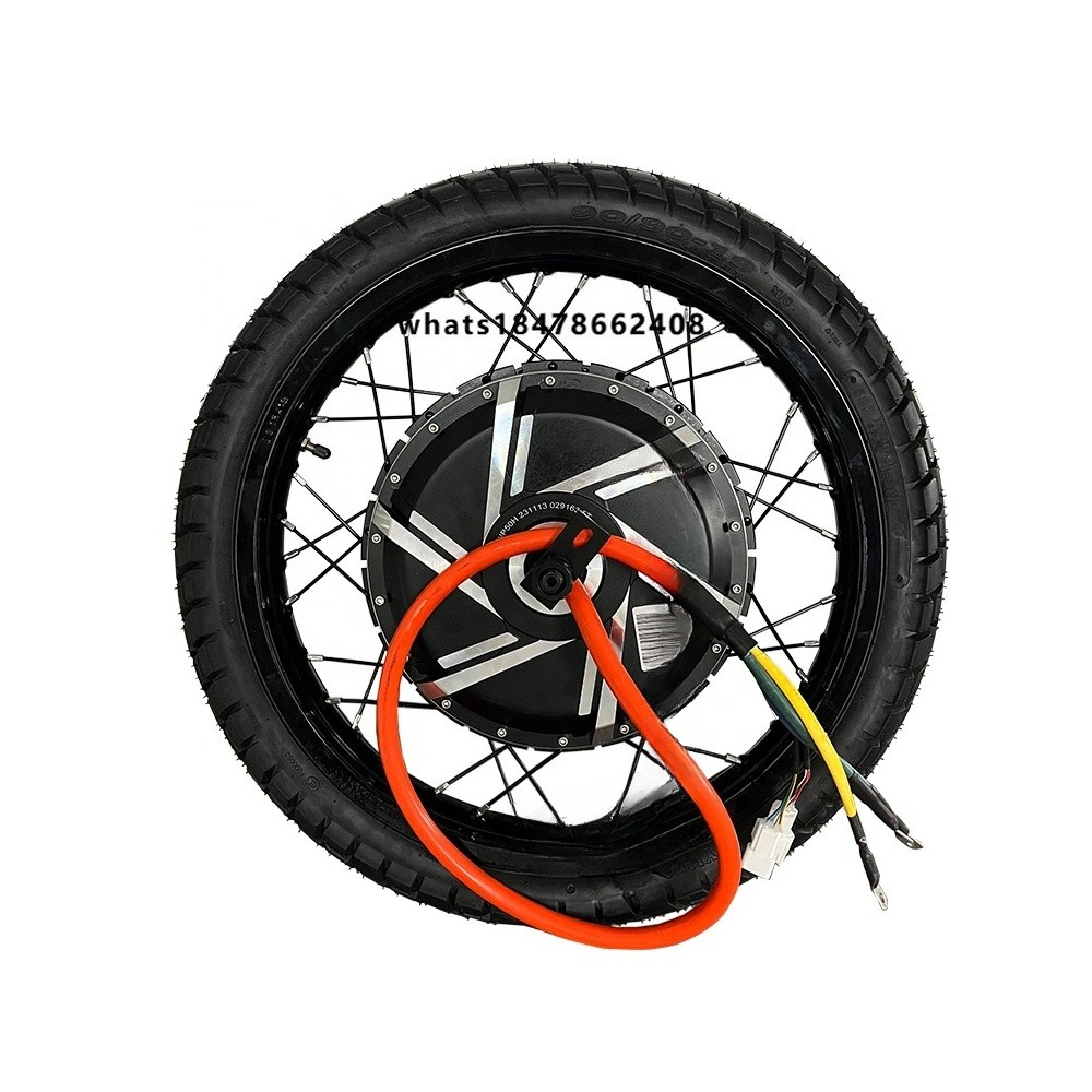 12000W Electric Motorcycle Hub Motor - Kit de Motor Eléctrico para Motocicleta