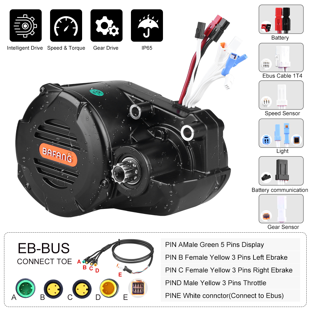 Kit de Conversión de Bicicleta - Mid Drive Conversion Kit 1000W reseña y precio