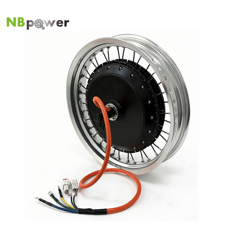 Colorido 17x3,0 NBpower/QS V3  - 72V 8000W Brushless Hub Motor reseña y precio