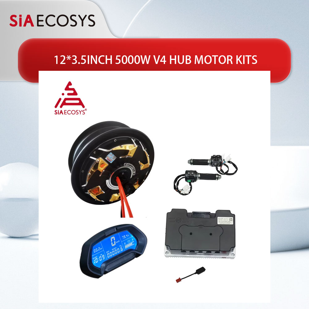 Motor QS de 12x3,5 pulgadas, 5 - 5000W Hub Motor Kit 72V reseña y precio