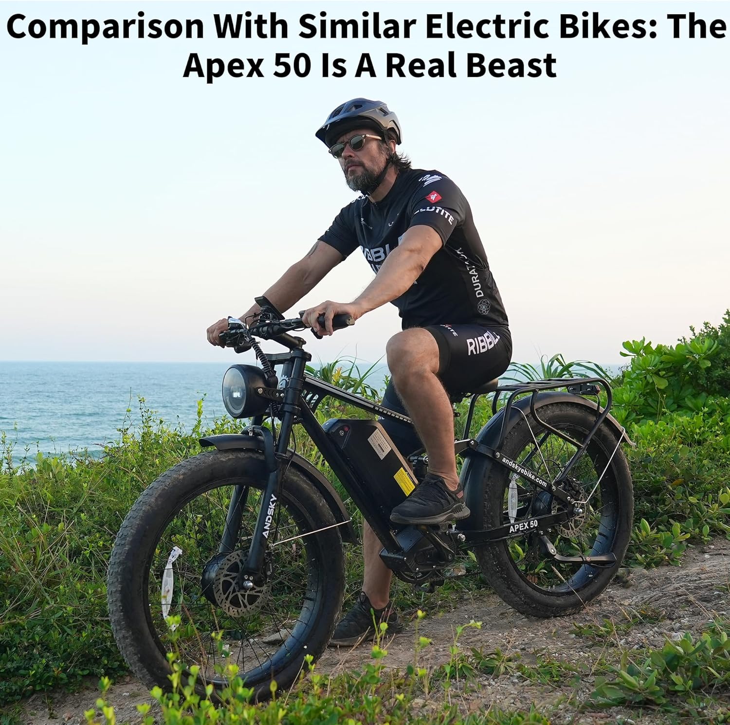 Bicicleta Eléctrica ANDSKY Ape - Torque Sensor Mid Drive Motor Kit reseña y precio