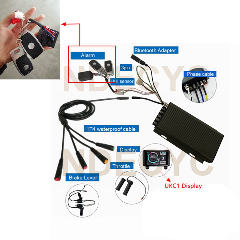 Kit de conversión de bicicleta - 5000W Hub Motor Kit 72V reseña y precio